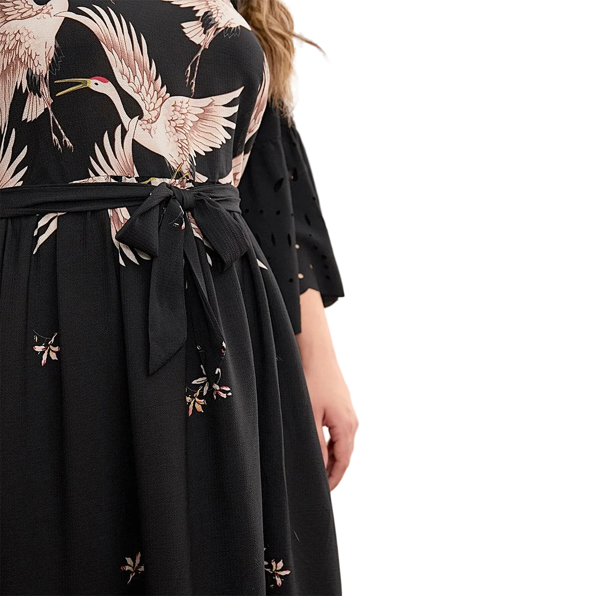 Middle East Muslim plus size fashion hot new Arab Dubai women\'s clothing fashion plus size print dress Long dress Saudi Malaysia