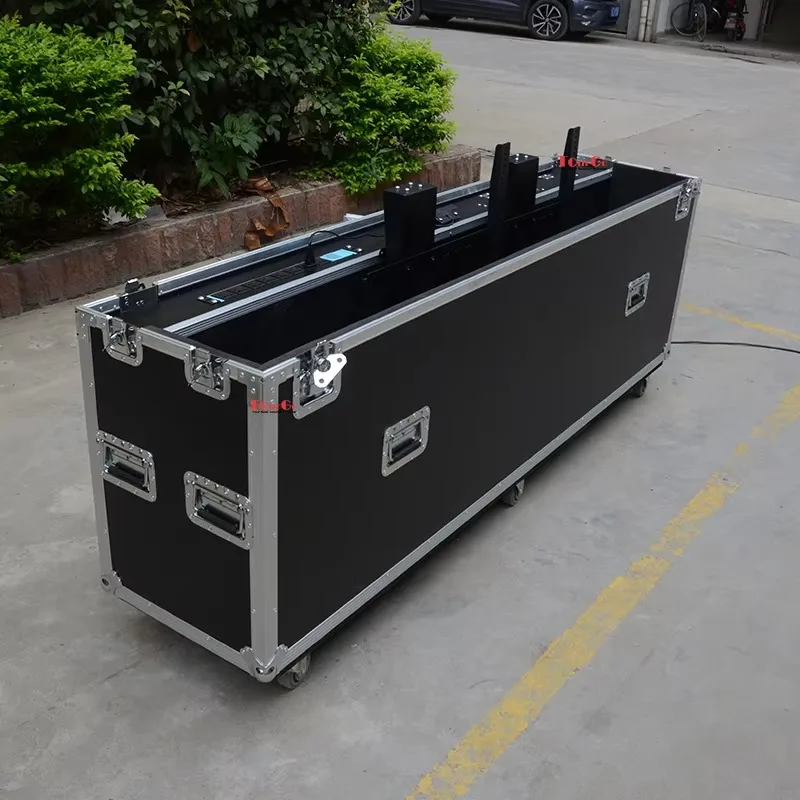 Universal Shockproof EVA Motorized Lift LED TV Plasma Road Flight Case  4
