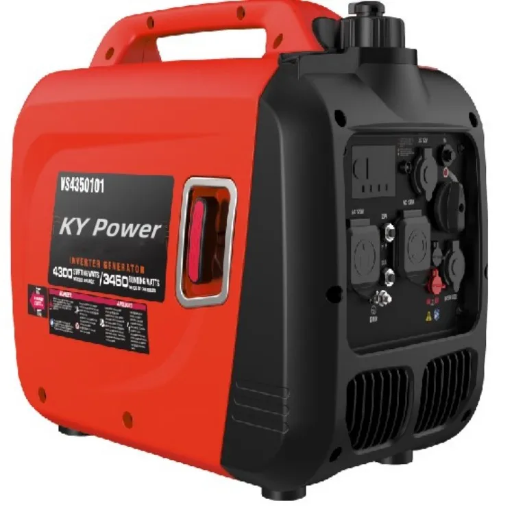 New Portable Home Use Electric 3kw Silent Gasoline Generator Inverter 3000w