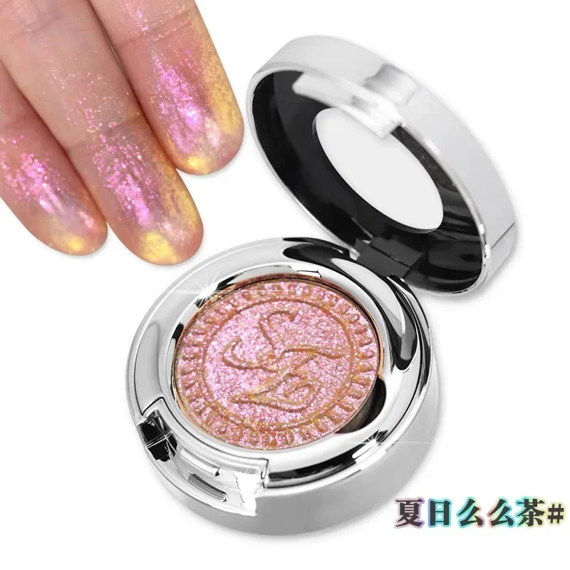 Sheeneffect Sombra de ojos de belleza de alta calidad Sombra de ojos camaleón multicromo individual de larga duración