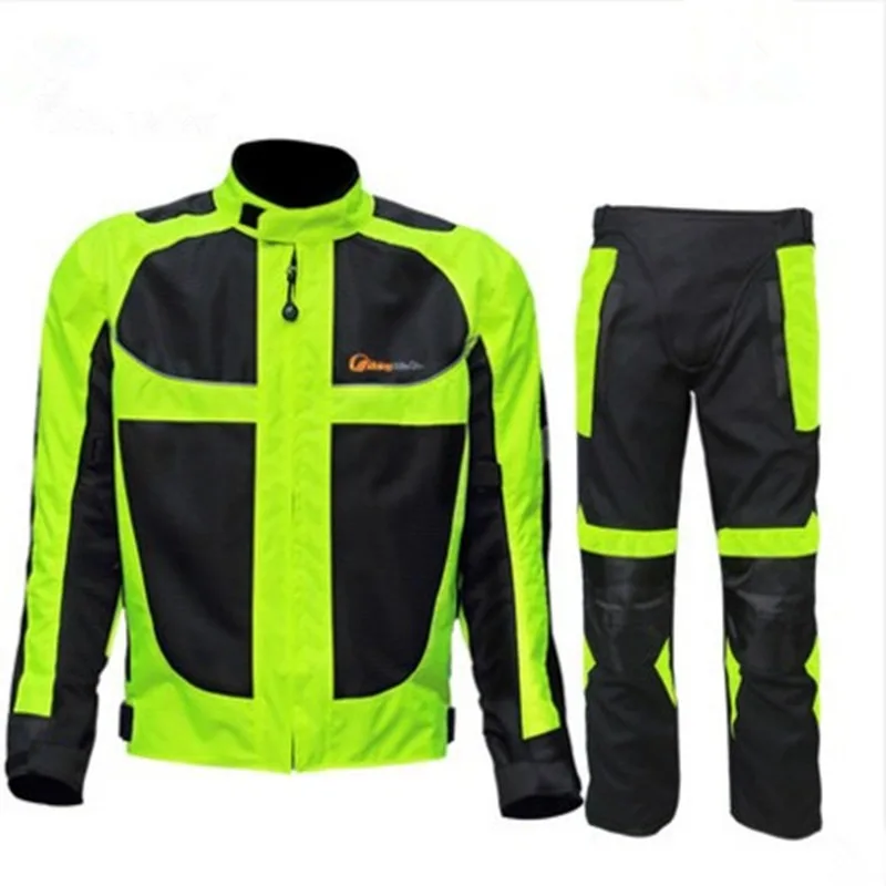 Riding Tribe Motorcycle Riding Suit Set Summer Winter Men Women Racing Clothes Anti Fall Jacket