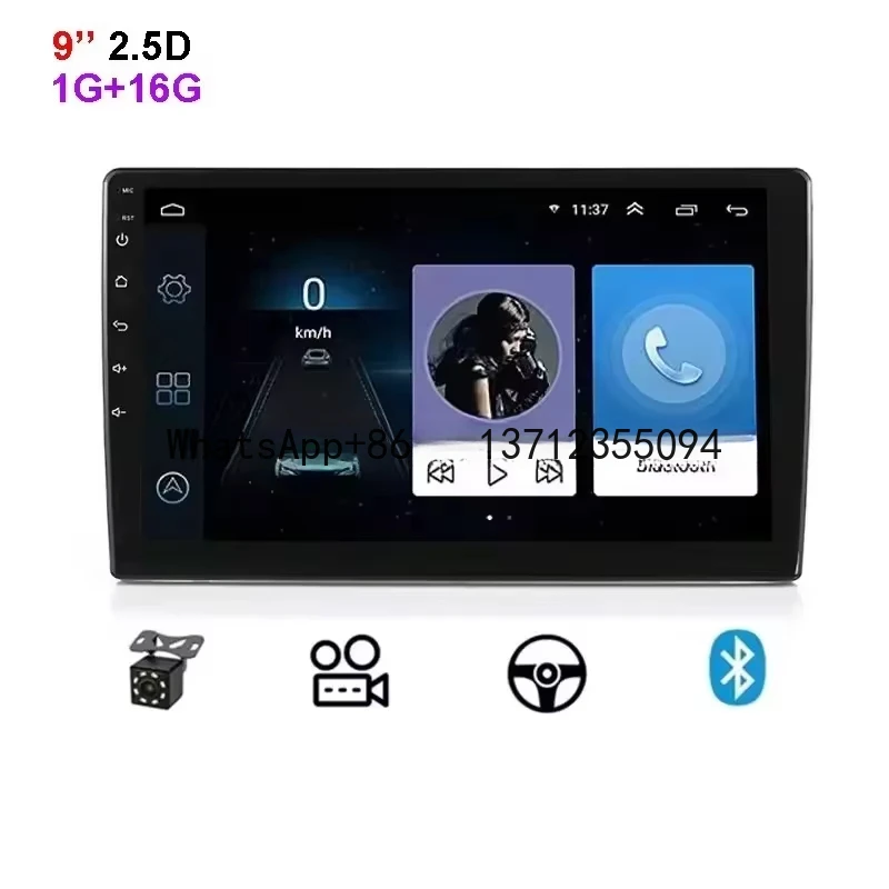 9'' 2 Din GPS Auto Multimedia Car Video 9 Inch Touch Screen Android Car Radio Stereo Player Autoradio