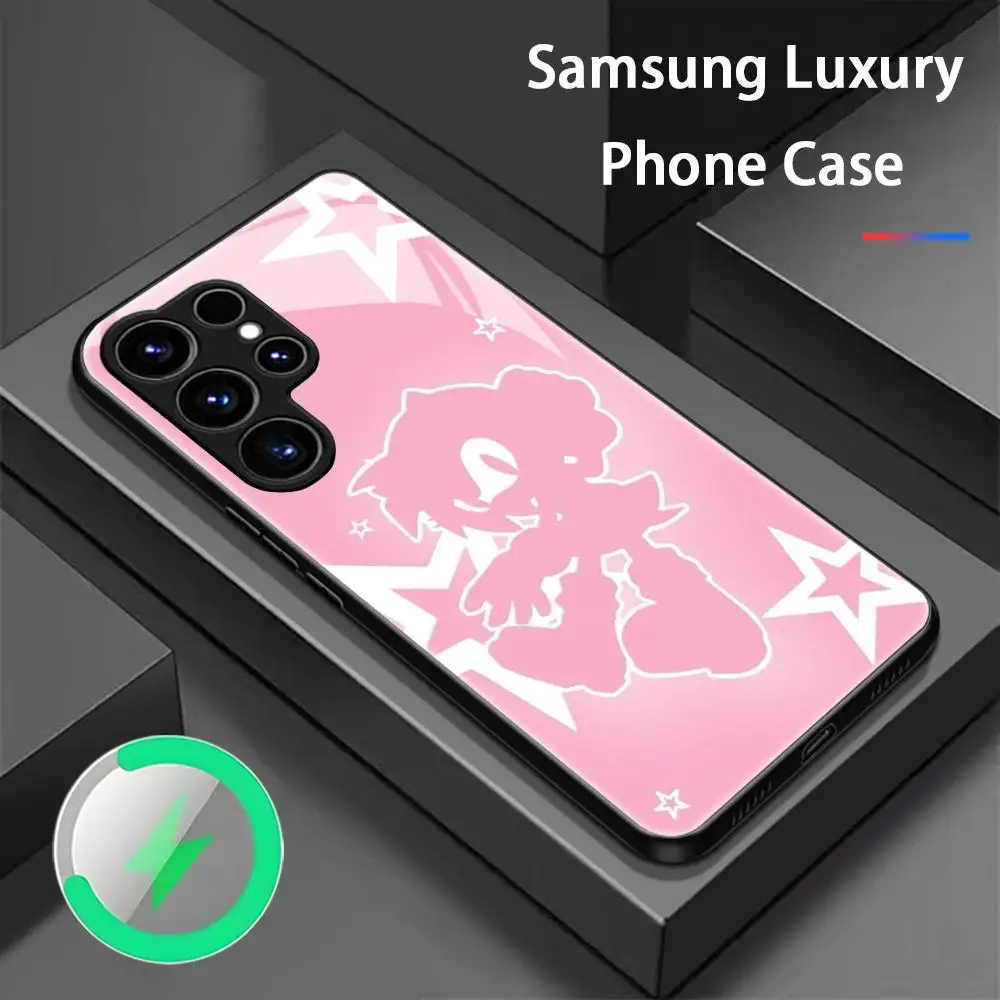 S-SonicES Cartoon H-HedgehogES Phone Case For Samsung S25 S24 S23 S22 S21 S20 Plus Ultra Note20 Glass Magnetic Case view 3