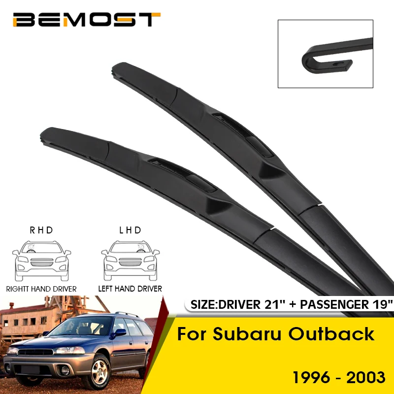 

Car Wiper Blades For Subaru Outback 1996-2003 Windshield Windscreen Front Window Blades 21"+19" Car Accessories