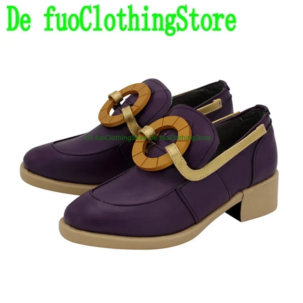 Bizarny Przygoda Złoty Wiatr Narancia Ghirga Buty do Cosplayu Gra Anime Halloween DefuoClothing Sklep z Obuwiami