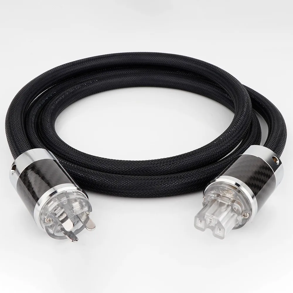 Preffair wysokiej jakości 10AWG 7N OFC Hifi Power Xable AU NZ Australia przewód zasilający, kabel, audiofilski, IEC, miedź