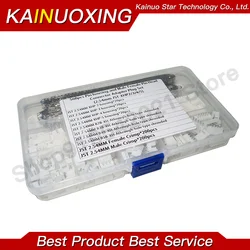 560pcs XH2.54 2p 3p 4p 5 pin 2.54mm Pitch Terminal Kit / Housing / Pin Header JST Connector Wire Connectors Adaptor XH DIY Kits