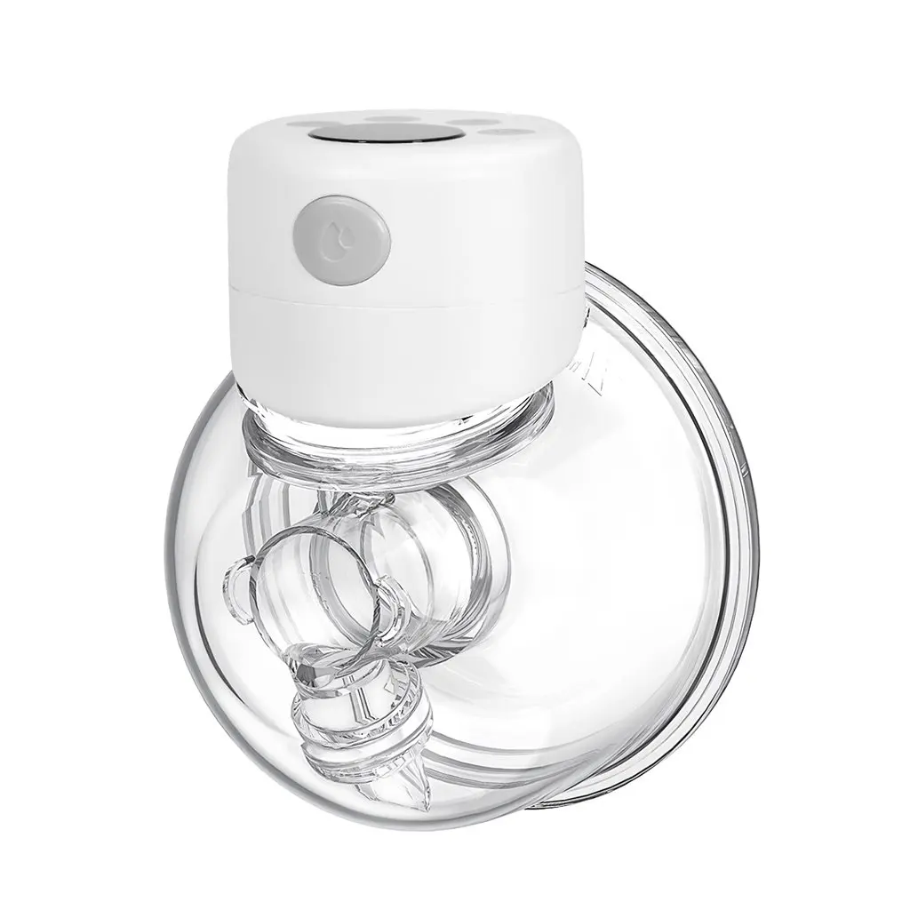 

Smart hands-free painless wearable electric breast pump