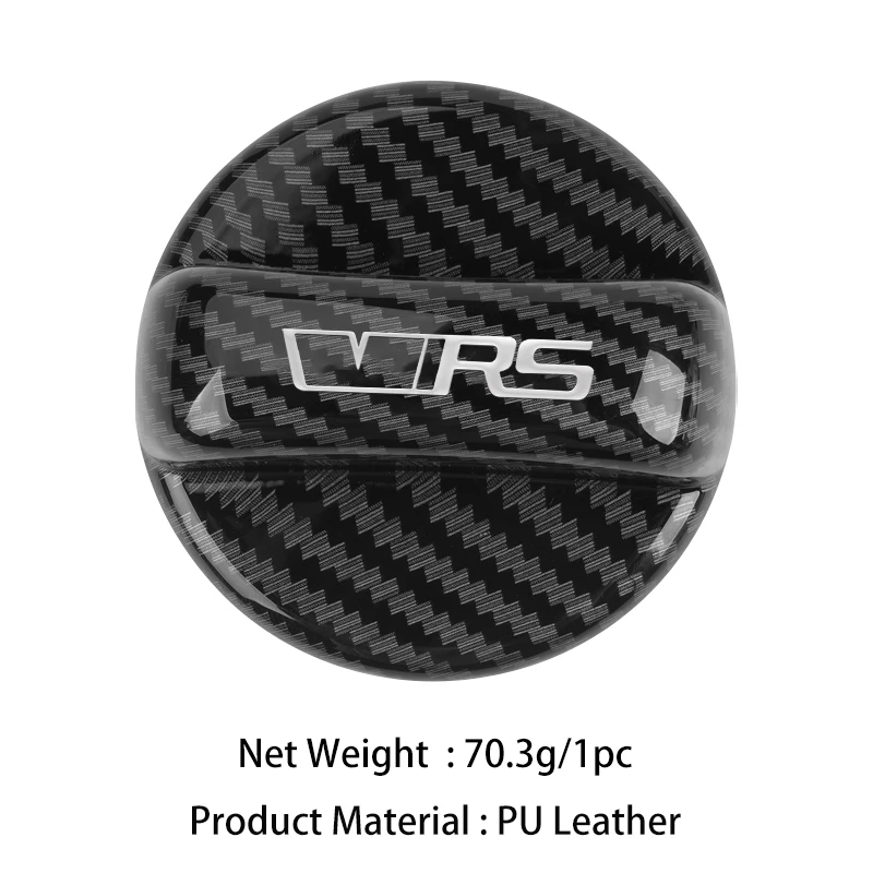 Car Fuel Tank Cap Carbon Fiber Petrol Box Cover Accessories For Skoda VRS Octavia A5 A4 RO Kodiaq Elroq Kylaq Kamiq Enyaq view 6
