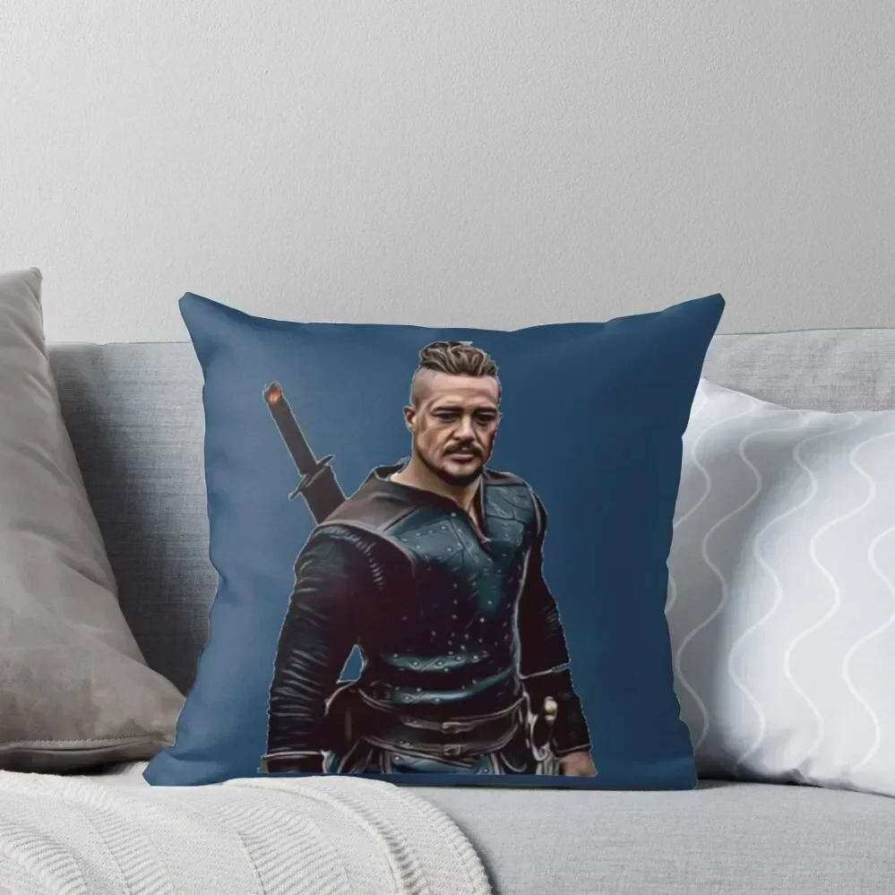 

The Last Kingdom, Uhtred - art - Throw Pillow Pillowcases Bed Cushions pillows decor home Christmas Throw Pillows Covers pillow