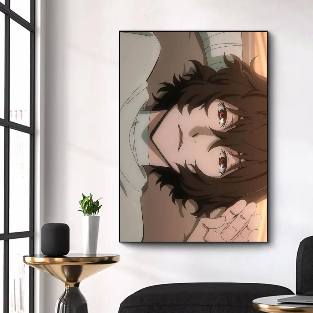 Osamu Dazai Poster High Quality Dorm Living Room Aesthetic Wall Decoration Painting Stickers Gift