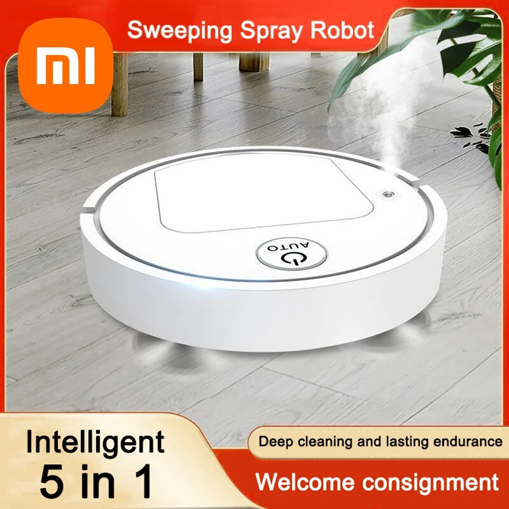 Xiaomi 5-in-1 Sweeping Robot Mopping And Vacuuming Strong Cleaning Air Purification Spray Humidification Intelligent Automatic