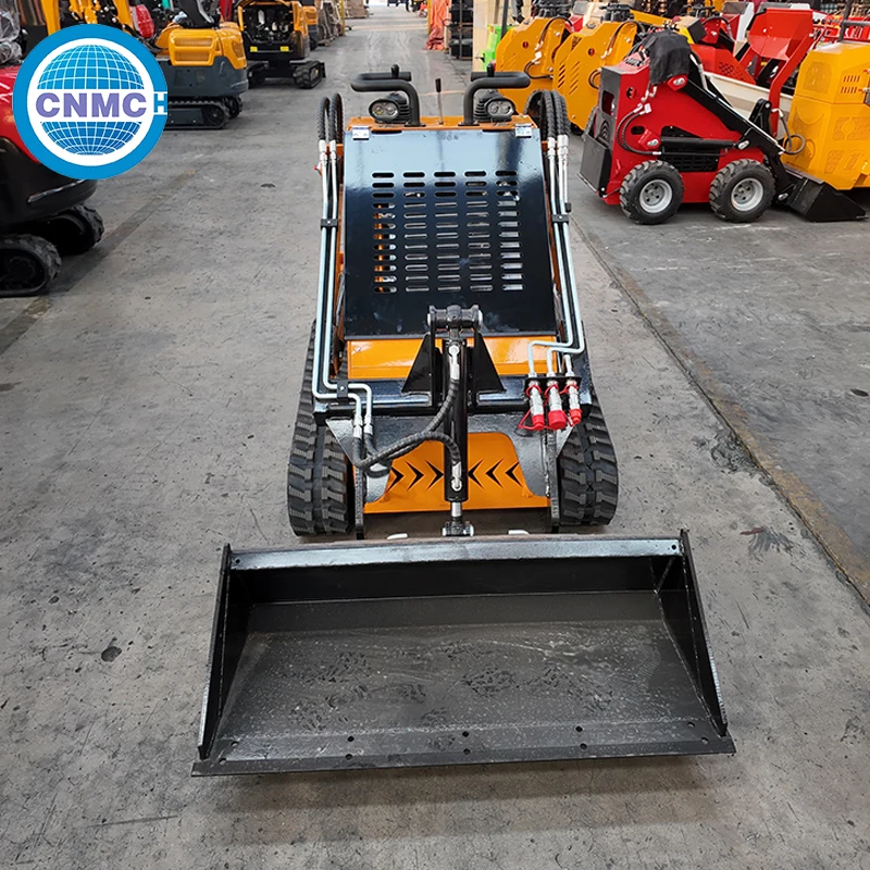 

Мини-погрузчик CNMC на гусеничном ходу, компактный, многофункциональный, с сертификатом CE, настраиваемый для фермерских хозяйств