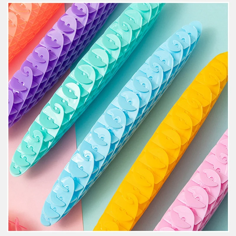 6PCS Worm Big Fidget Toy Fidget Worm Unpacking Morphing Worm Six Sided Pressing Stress Relief Squishy Worms Stress Durable