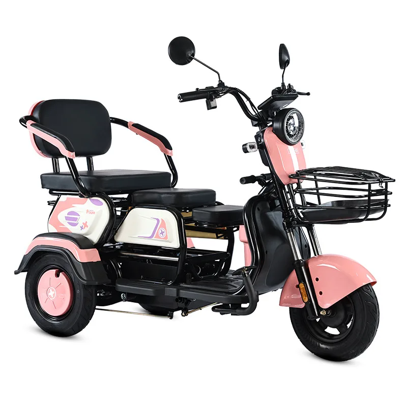 2026 Factory Direct Sales New Stylish Customizable 3-wheel Electric Tricycles