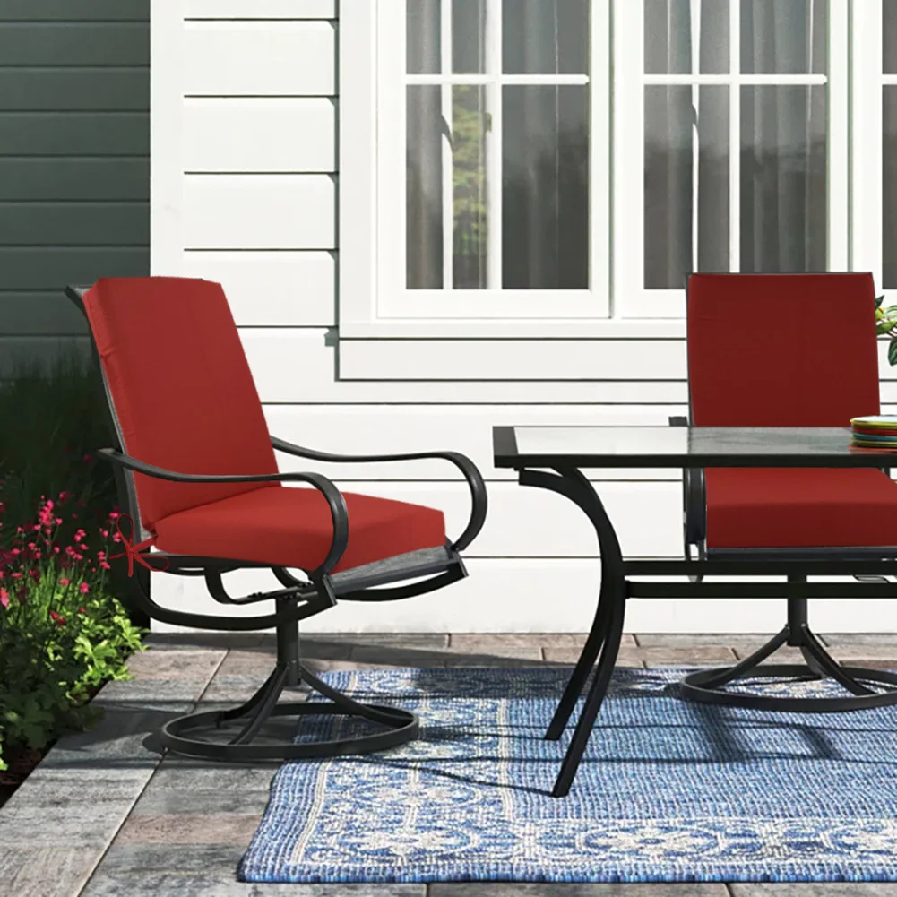 

1PCS Solid Color Garden Chair-Cushions Home Office Garden Decoration Chair-Cushion For Furniture Chair-Cushions Tool Parts