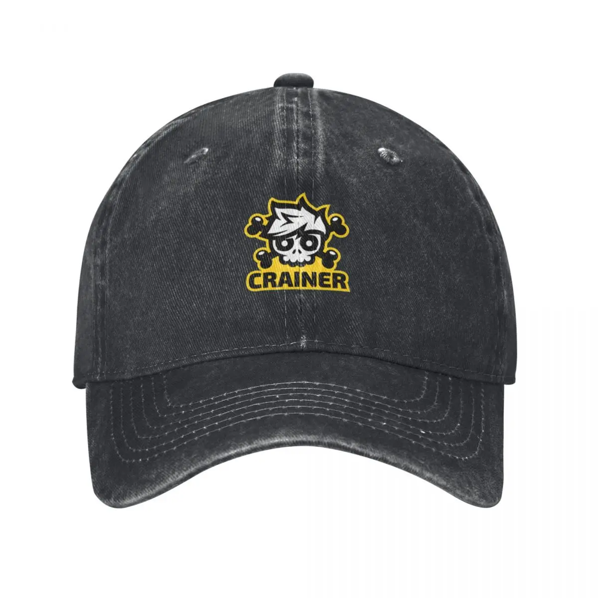 Crainer skull gamer Baseball Cap Wild Ball Hat sun hat Rave Trucker Hats For Men Women's