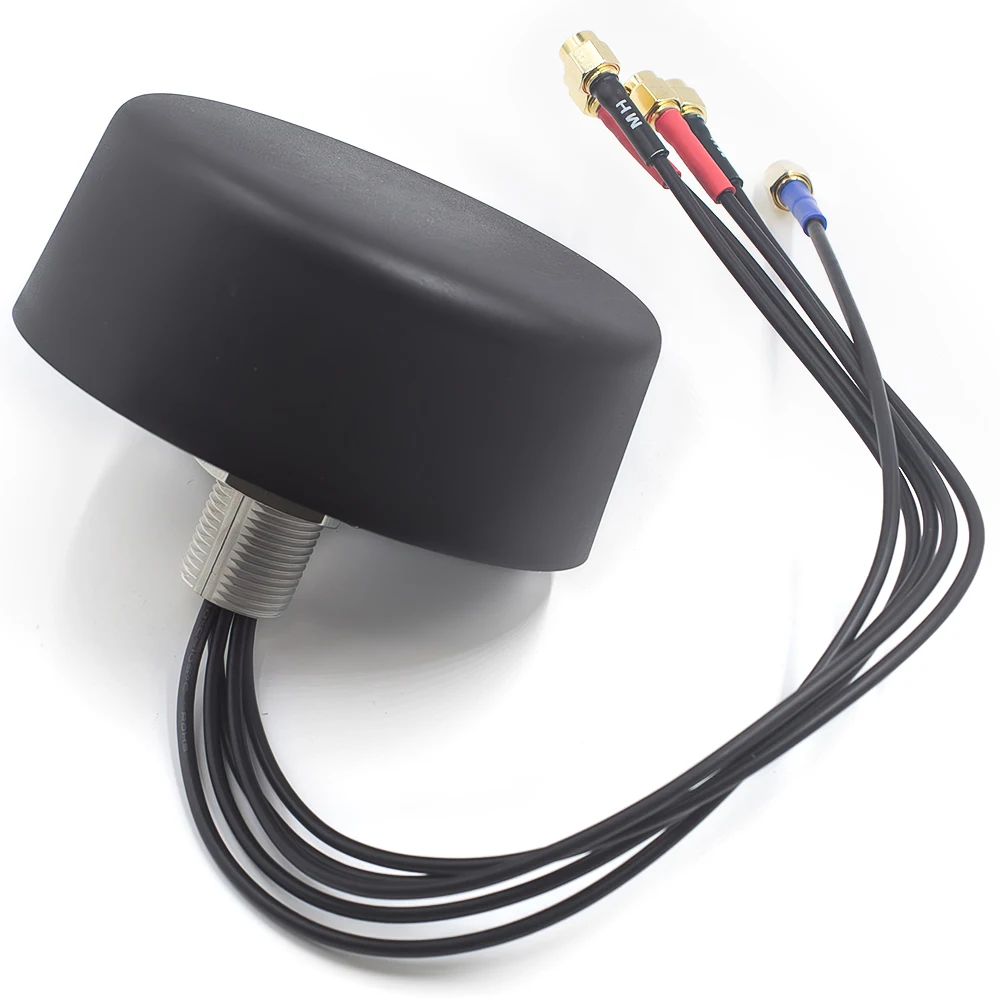 5G GNSS 5 In 1 Combo Antenna Multi-band GPS L1 L5 Dual Band Screw Mount Combo MIMO External Waterproof Antenna SMA Male
