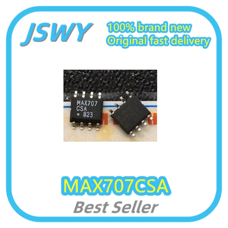 

(10/50pcs) MAX707CSA MAX707 SOP-8 Microprocessor Supervisory Circuit Chip In Stock Original Electronics Genuine
