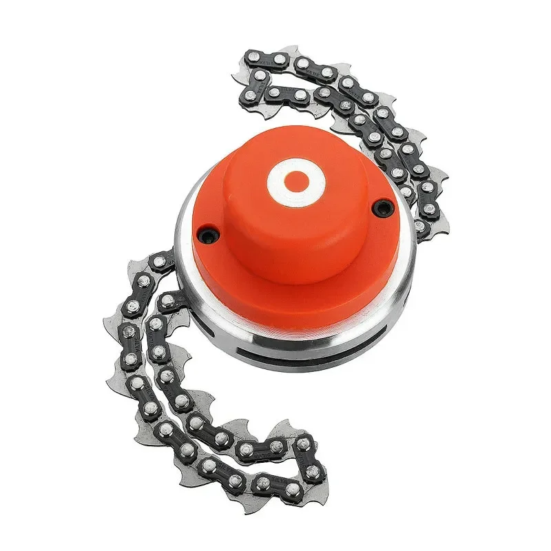 Lawnmower Head Replacement Universal 65Mn Lawnmower Upgraded with Coils Thicker Chain, Garden Tool Parts Garden Machine