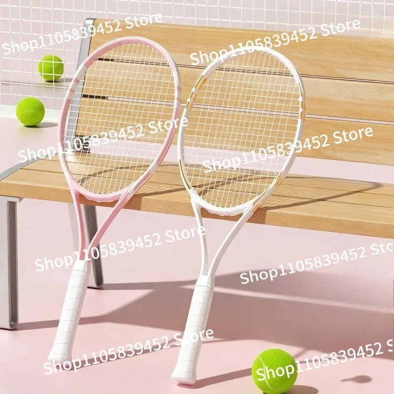 For Tennis Racket Beginner Novice Adult Rebound Trainer Full Carbon Single Play Single Tennis