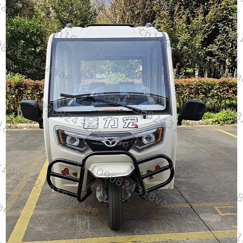 Chang li 4 adults electric tricycle for disled    passenger seat