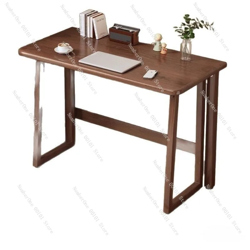 Bureau d'ordinateur pliable portable, bureau d'écriture simple pour chambres de petite taille, aucune installation nécessaire, bureau d'étude pour étudiants