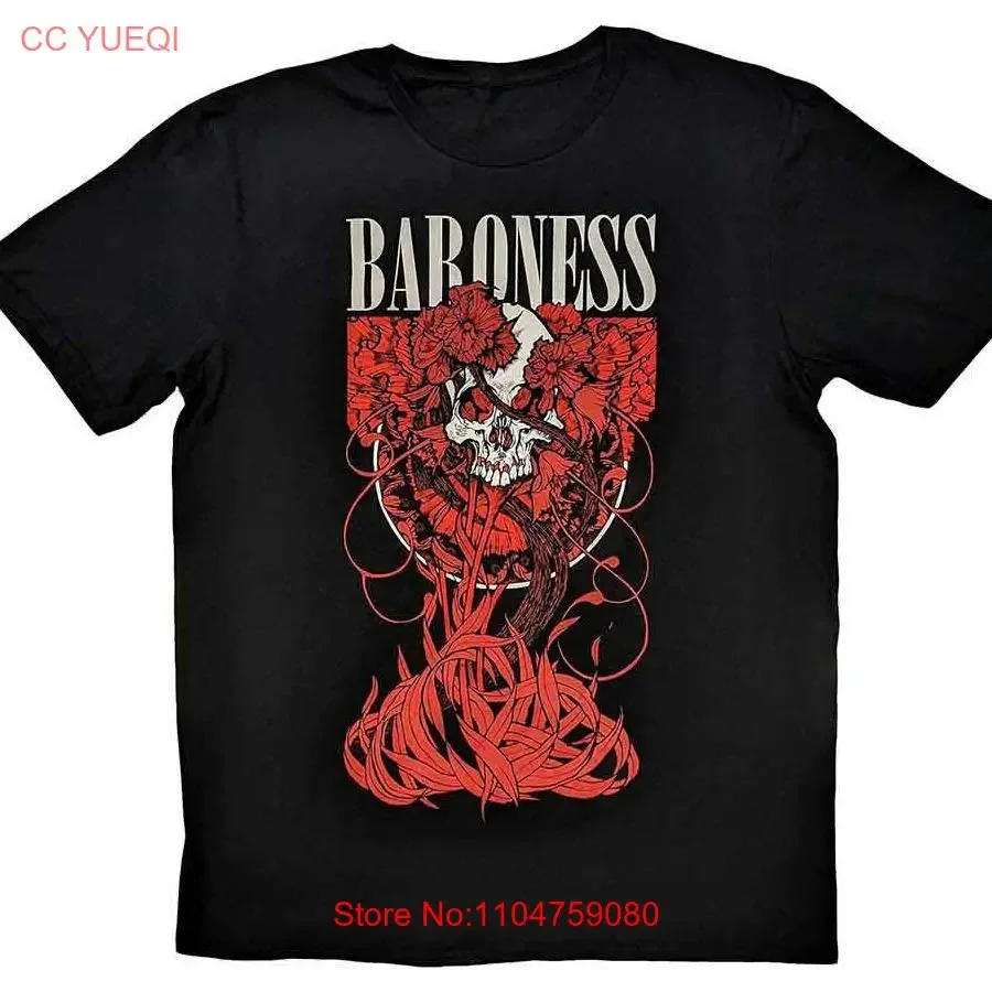 Baroness band black T shirt tee All sizes S to 5Xl XA743 vintage Washed Versatile homme streetwear Slightly Casual