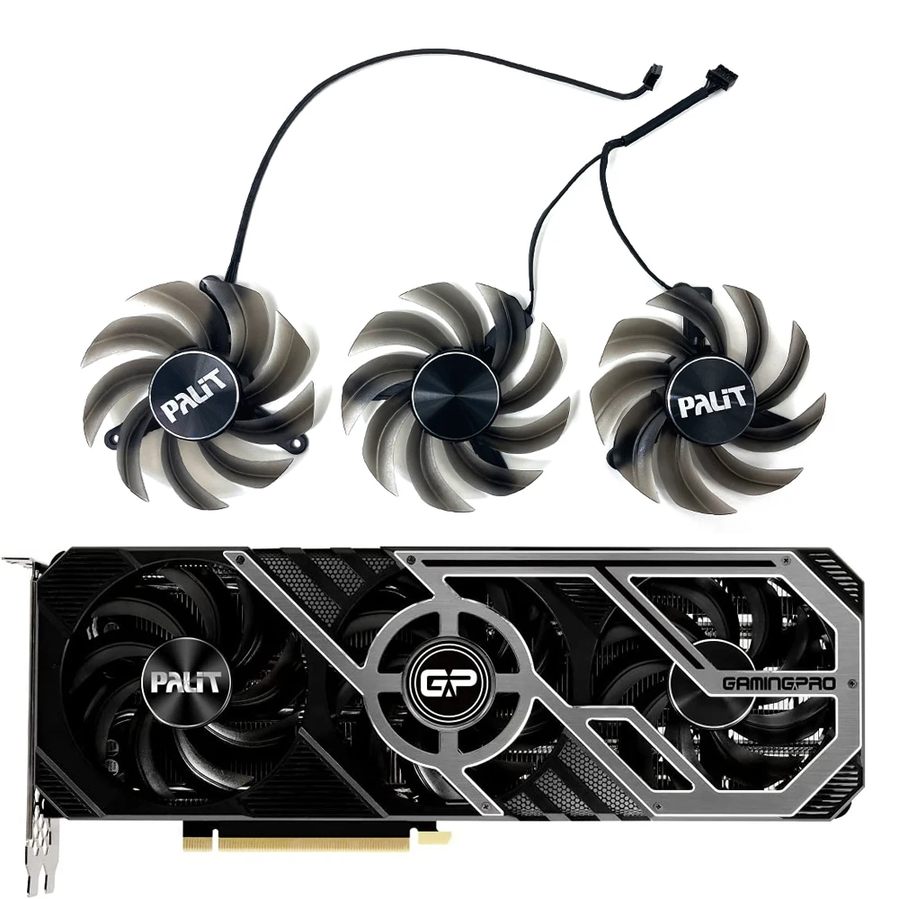 

NEW original FD8015U12D Cooling Fan For Palit GeForce RTX 3060 Ti 3070 3070Ti 3080 3080Ti 3090 Gamingpro OC Graphics Card Cooler