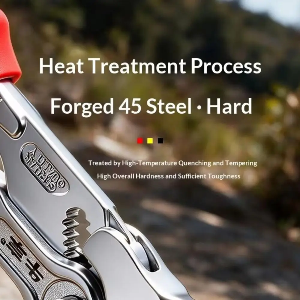 Eagle Beak Design Water Pump Pliers Adjustable Clamp Large Opening Eagle Beak Pliers Non Slip Grip Multi-Function
