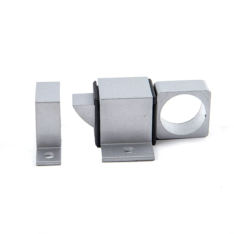 Door Bolt Latch Aluminum Alloy Security Automatic Window Gate Spring Bounce Lock