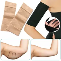 1Pair Compression Slimming Arms Sleeves Workout Toning Burn Cellulite Shaper Fat Burning Sleeves for Women Weight Loss