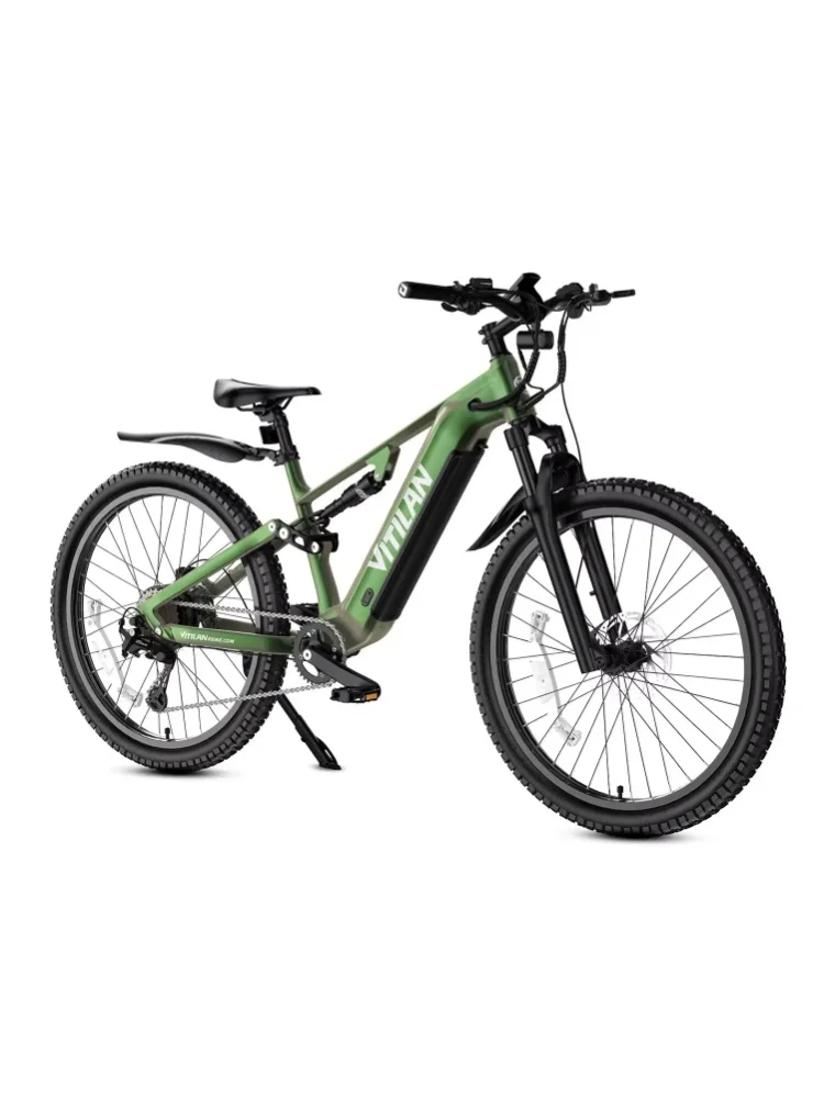 AliExpress NONE 500W E-Mountain bike 48V15AH BATTERY  City Electric Bike VITILAN M5 Adult E-bike 27.5" x 2.8" CST Puncture-proof  Tires electric bike
