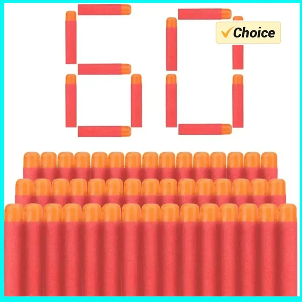 

120 упаковок сменных дротиков 9,5 см, пенопластовые пули для бластеров, совместимые с мегапистолетами, игрушечные дротики из пенопласта для детей, подарок на день рождения