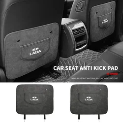 1Pcs Car Anti-Kick Pad Mat Seat Backrest Protector Cover For Lada Largus Cross 2021 Wagon Cargo Van Fl Sw 7 Seats Granta Stance