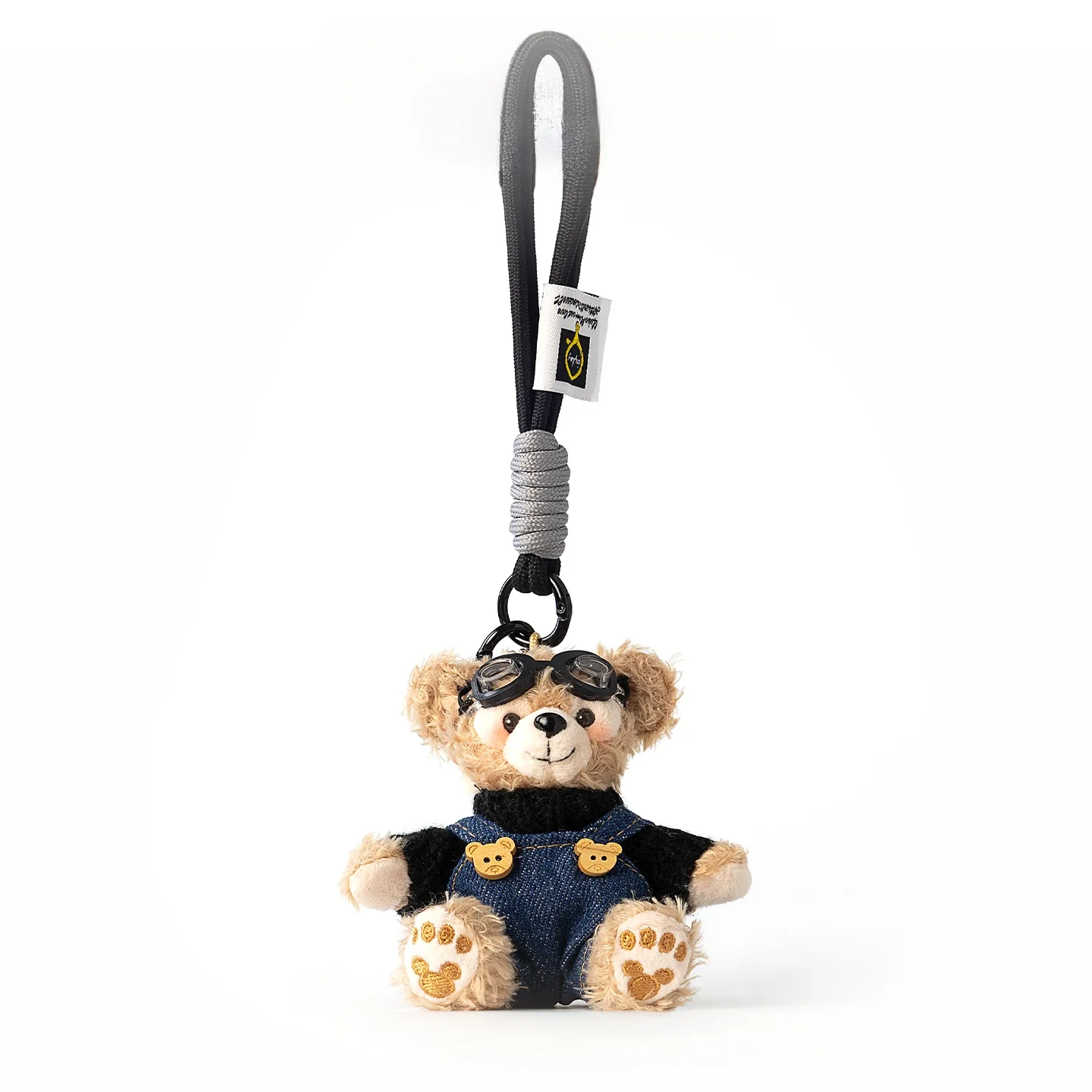 herberry-teddy-bear-plush-toy-keychain-festive-hanging-ornament-soft-fabric-animal-doll-for-ages-3-children's-gift