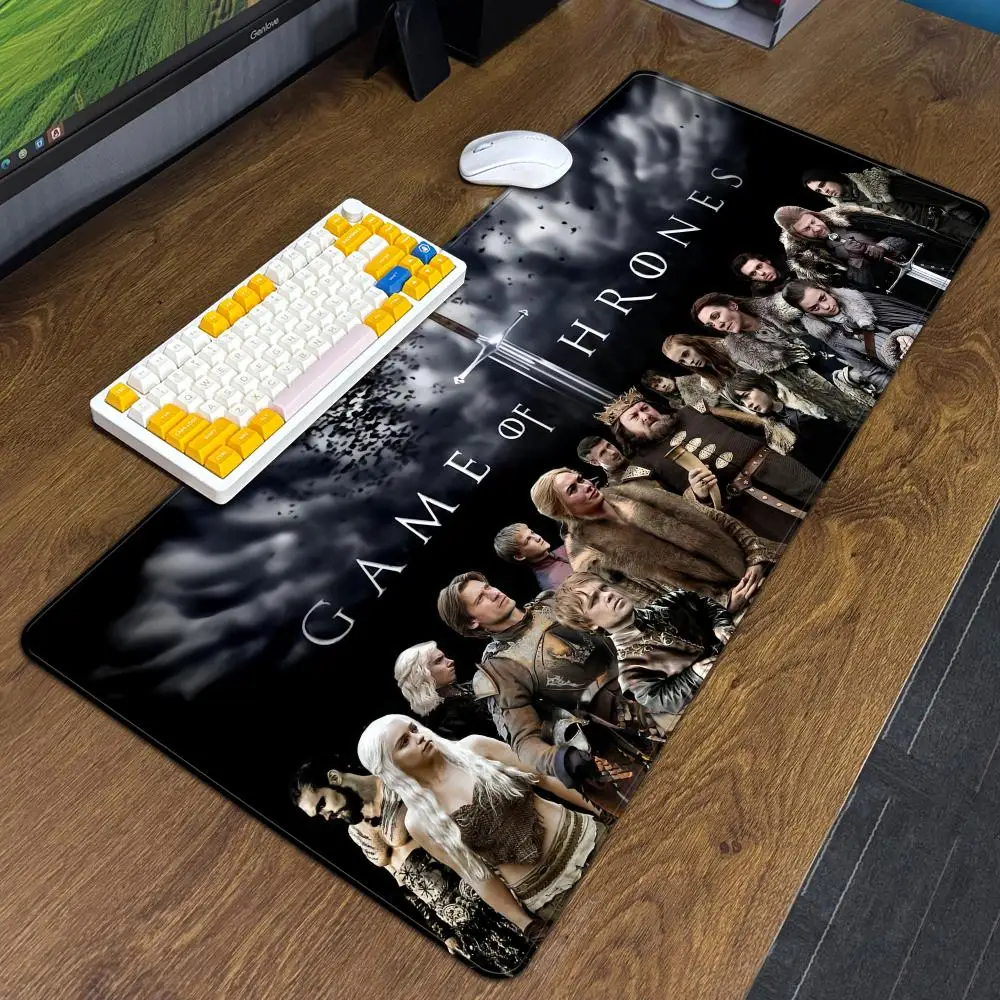 لوحة ماوس لملحقات الكمبيوتر XXL G-Game TV لوحة مفاتيح كبيرة T-Thrones لوحة طاولة الكمبيوتر المحمول المنتج الجديد ألعاب الألعاب #1