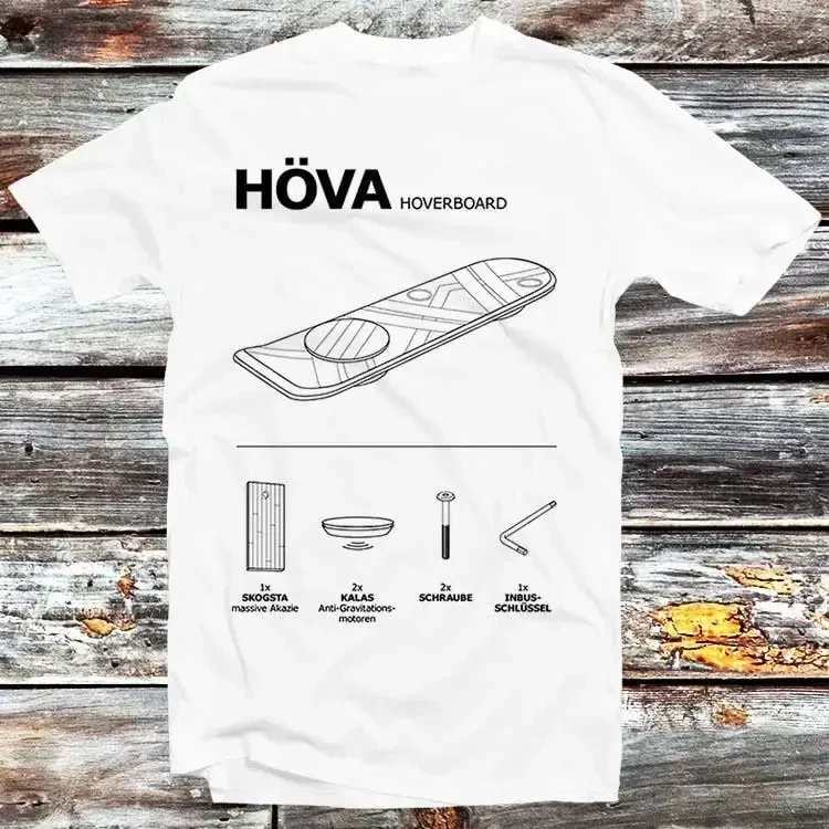 Camiseta Hoverboard Retorno ao Futuro Melhor Presente Ikia Hova