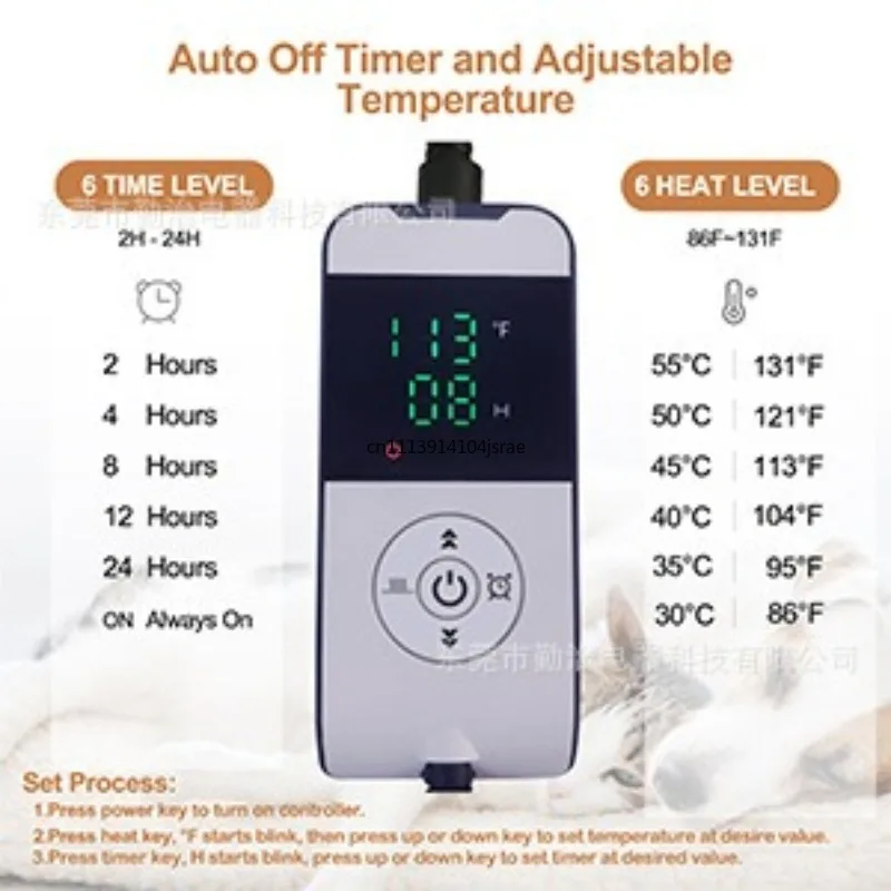 Intelligent Temperature‑Controlled Dough Proofer Heating Mat, Household Fermentation Warmer Pad, Winter Bread