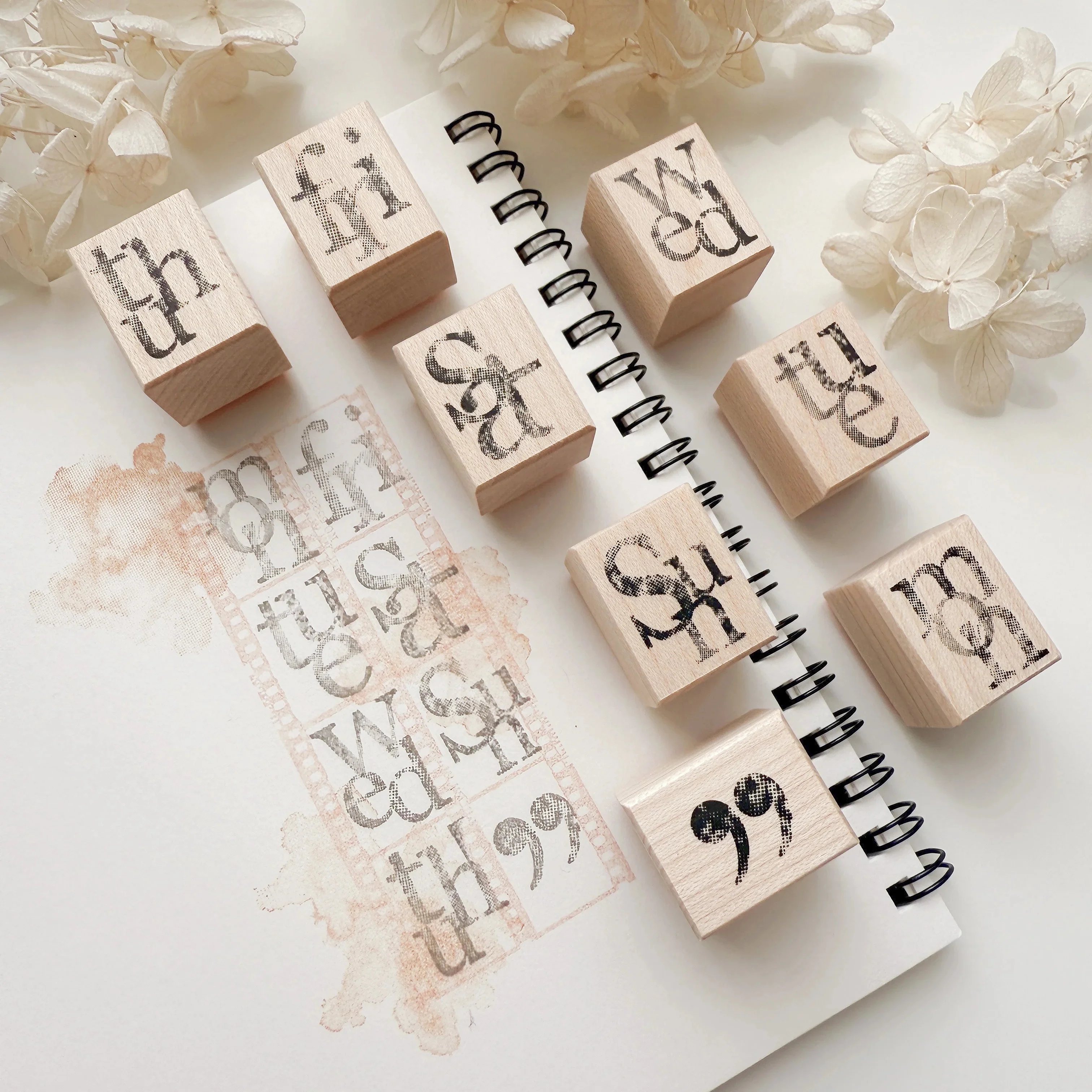 

Journal Pages Vintage Weekly Moments Wooden Rubber Stamp for DIY Scrapbooking Photo Album Card Making