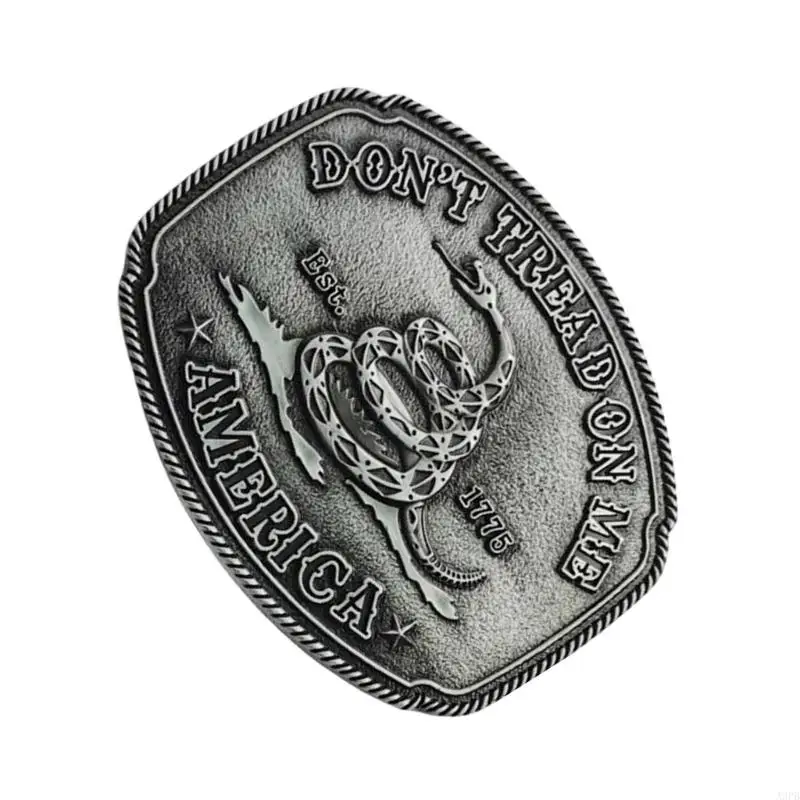 Cinturón forma serpiente antigua hebillas