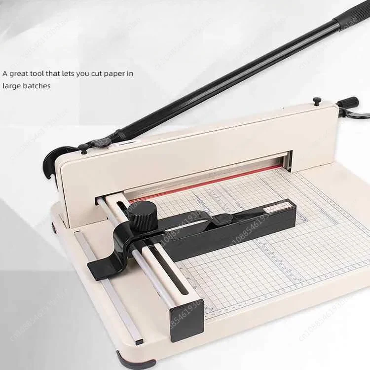

858A4 heavy-duty paper cutter sharp blade can cut 400 sheets of paper cutter thick layer manual paper cutter