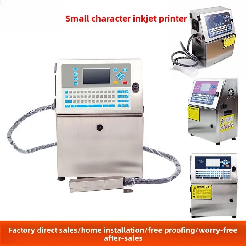 Traceability W500 Carton Packaging Bag Production Expiry Date Coding Fully Automatic Small Character Inkjet Printer