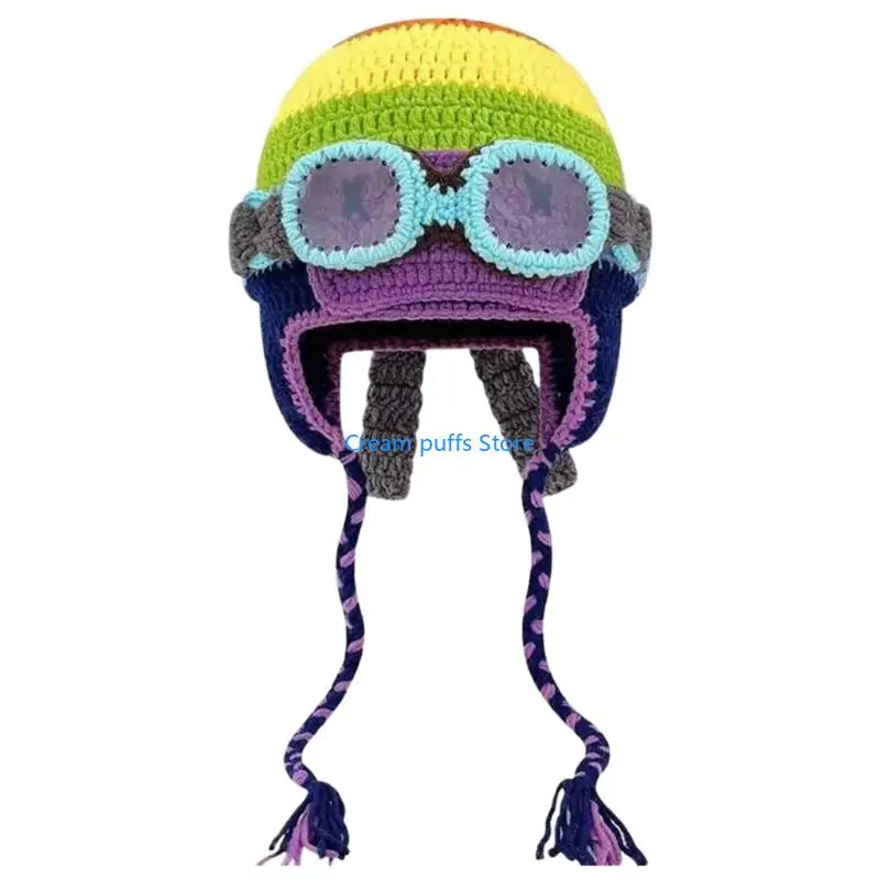 50LE Elastic Knitted Warm Christmas Halloween Roleplay Accessory