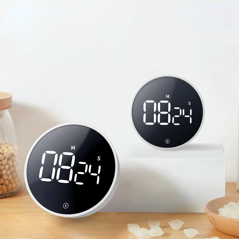 Xiaomi Miiiw Rotating Timer Brightness Adjustable Magnetic LED Digital Display Kitchen Countdown Beauty Exercise Reminder Timer