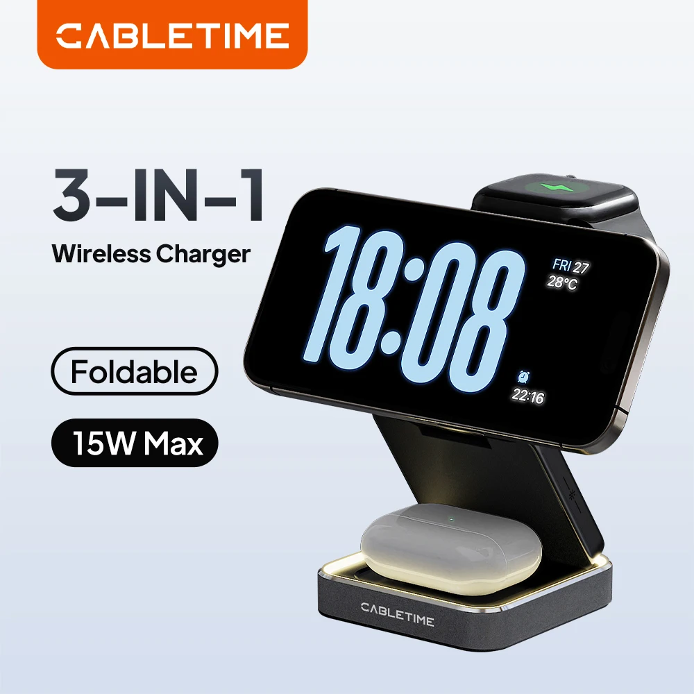 cabletime-3-in-1-折りたたみ式-マグネット式-ワイヤレス充電スタンド-iphone-16-15-14-airpods-iwatch-samsung-s23-s22-s21-galaxy-watch対応