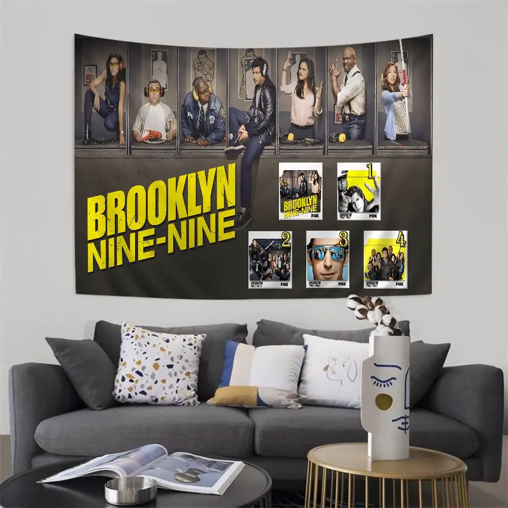 Movie B-Brooklyn Nine 99 DIY Wall Tapestry Hanging Tarot Hippie Wall Rugs Dorm Home Decor
