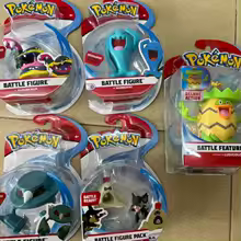 Bandai Pokemon WCT Action Figures Muk Wobbuffet Metagross Ludicolo Sandygast Litten Collectible Desktop Ornaments for Kids Gifts