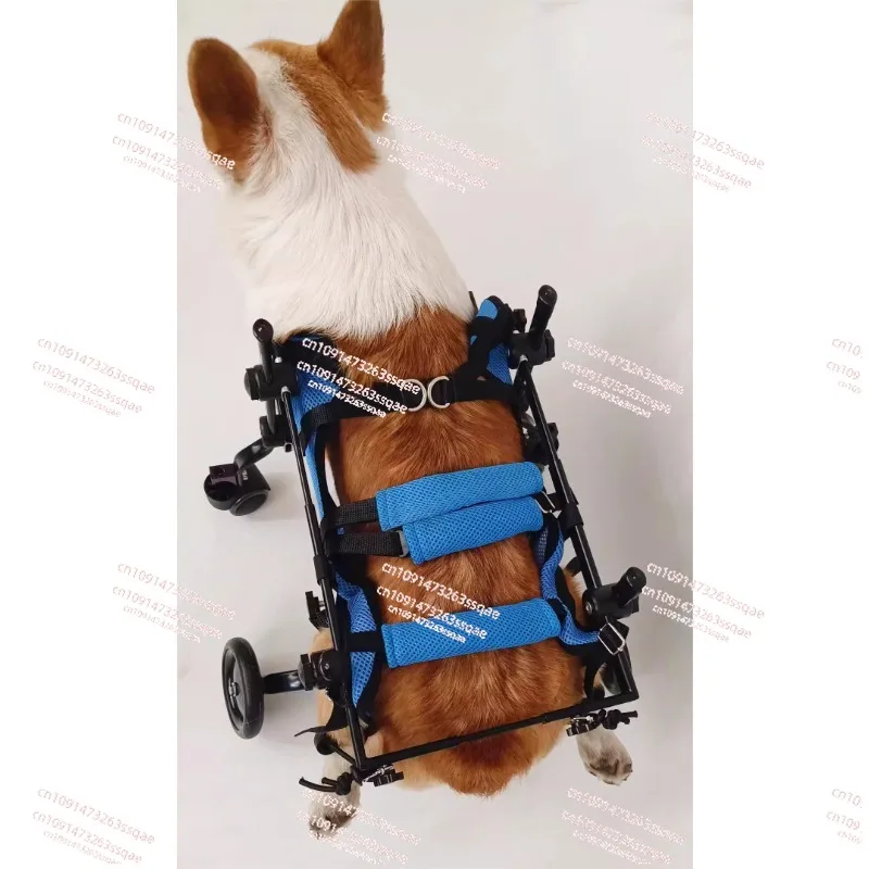 Hindlimb Disability Paralysis Rehabilitation Wheelchair Dog Rehabilitation Vehicle Animal Assist Stand Four-wheel Scooter