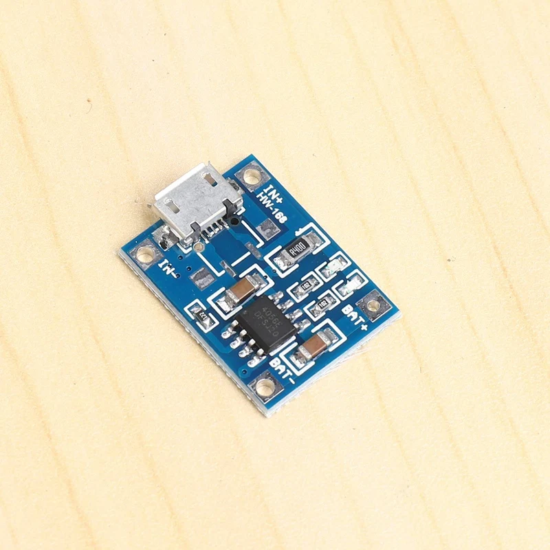 Chargeur de batterie au lithium, carte technique de charge TP4056, 2X Micro-USB l'autorisation, Eddie Ion 18650